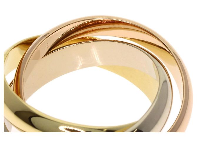 Anello Cartier Trinity #51 in oro giallo 18K - vista 5