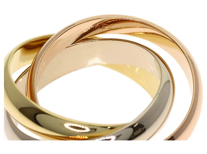 Anello Cartier Trinity #51 in oro giallo 18K - vista 6