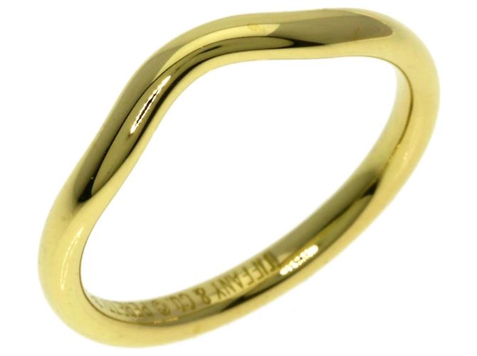 Tiffany & Co. 18K Yellow Gold Curved Band Ring - view 2