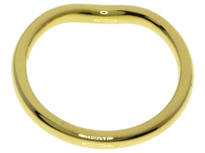 Tiffany & Co. 18K Yellow Gold Curved Band Ring - view 4