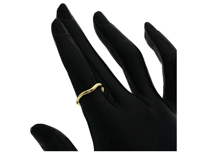 Tiffany & Co. 18K Yellow Gold Curved Band Ring - view 6