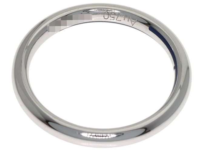 Ring Anello nuziale in oro bianco 18K Hermès - vista 5