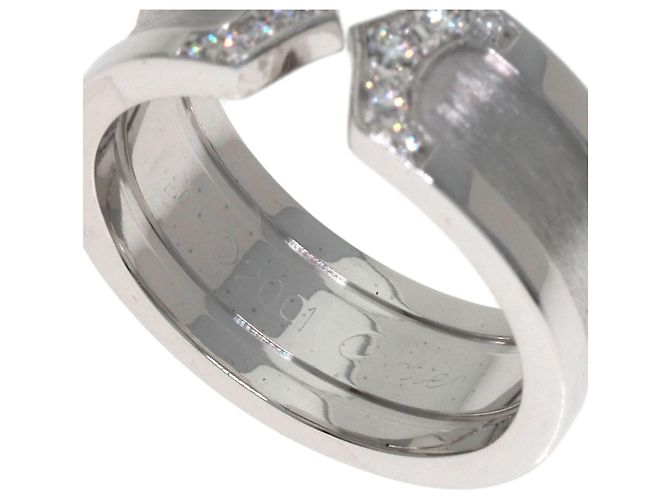 Cartier C2 Diamantbandring aus 18K Weißgold - Ansicht 5