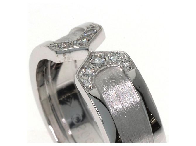 Cartier C2 Diamantbandring aus 18K Weißgold - Ansicht 8