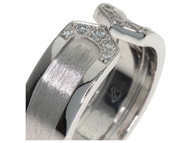 Cartier C2 Diamantbandring aus 18K Weißgold - Ansicht 9
