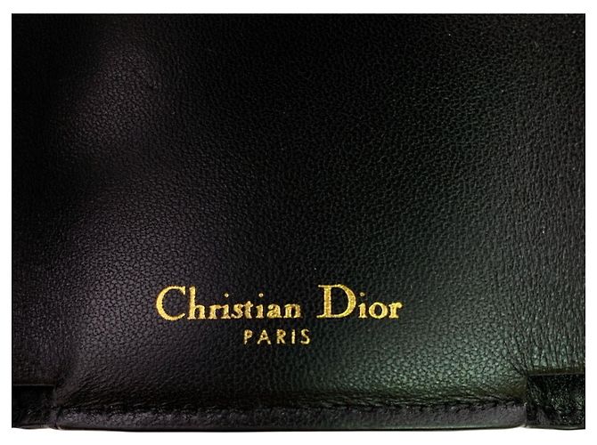 Billetera Compacta Lady Christian Dior Negro - vista 11