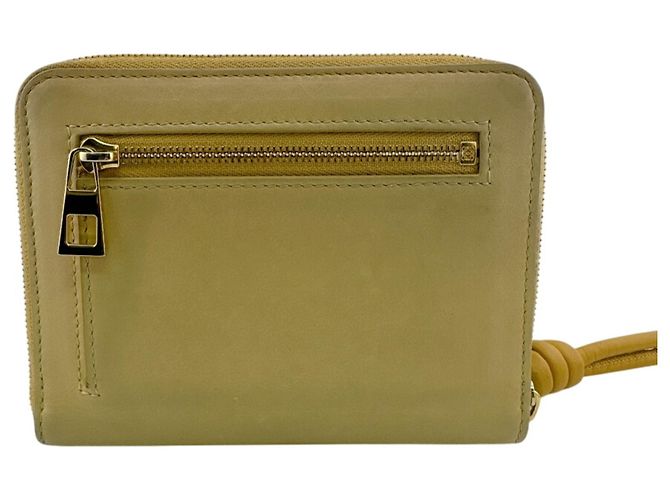 Cartera compacta con cremallera Loewe Knot Amarillo - vista 2