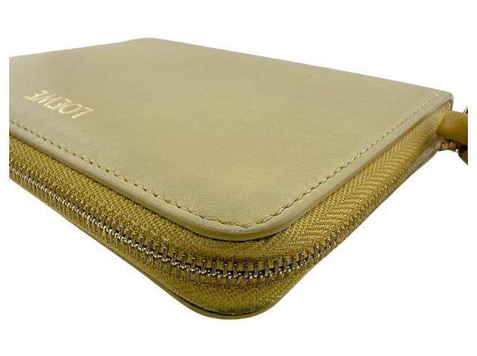 Cartera compacta con cremallera Loewe Knot Amarillo - vista 5