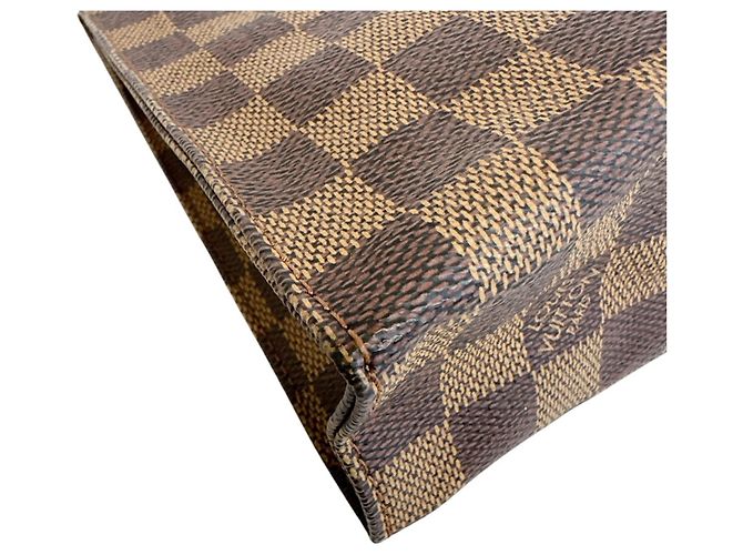 Pochette Toilette 26 Edición Limitada de Louis Vuitton Castaño - vista 3