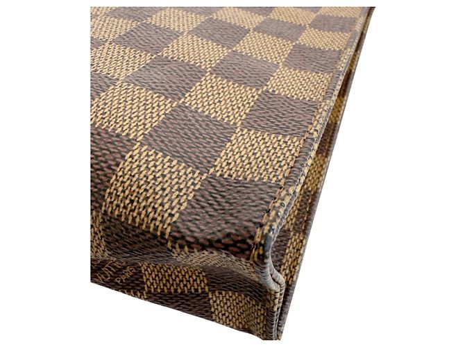 Pochette Toilette 26 Edición Limitada de Louis Vuitton Castaño - vista 4