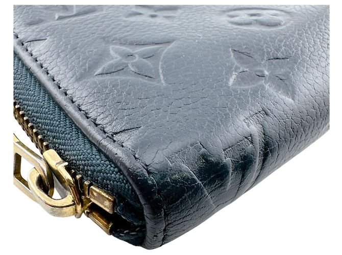 Zippy Louis Vuitton Navy Leather Long Wallet Navy blue - view 5