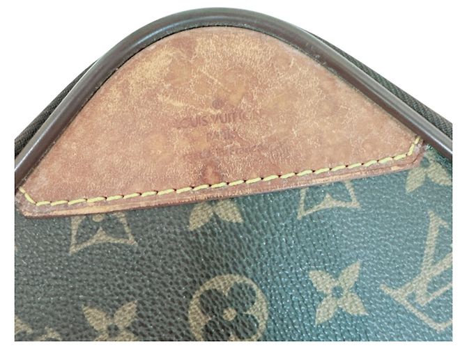 Maleta de mano Louis Vuitton Monogram Pegase 60 Castaño - vista 13