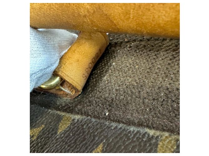 Maleta de mano Louis Vuitton Monogram Pegase 60 Castaño - vista 14