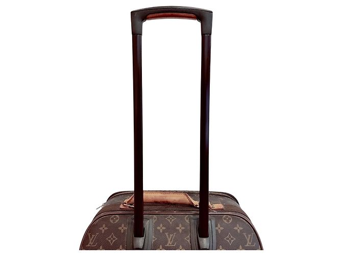 Maleta de mano Louis Vuitton Monogram Pegase 60 Castaño - vista 3