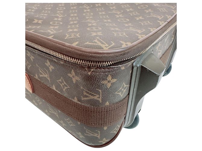 Maleta de mano Louis Vuitton Monogram Pegase 60 Castaño - vista 5