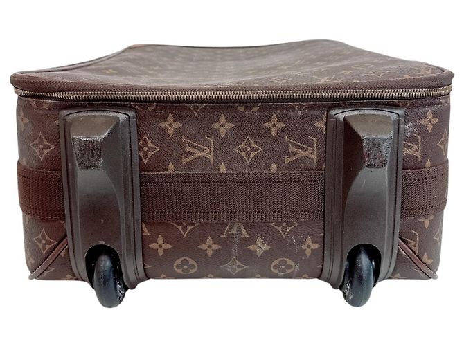 Maleta de mano Louis Vuitton Monogram Pegase 60 Castaño - vista 6