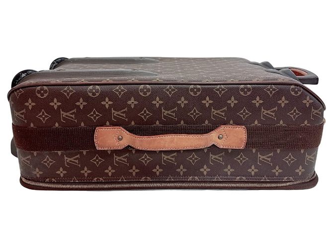 Maleta de mano Louis Vuitton Monogram Pegase 60 Castaño - vista 8