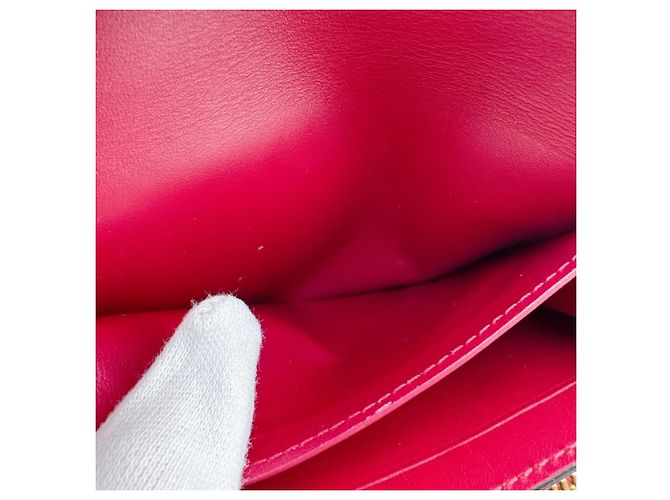 Cartera Compacta Flore Louis Vuitton Castaño Rosa - vista 10