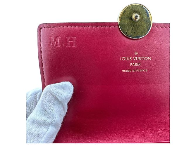 Cartera Compacta Flore Louis Vuitton Castaño Rosa - vista 13
