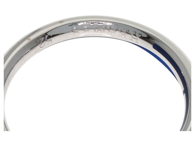 Ring Anello nuziale in oro bianco 18K Hermès - vista 5
