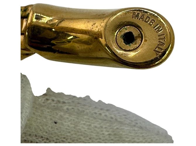 Pendientes de aro dorados Balenciaga - vista 7