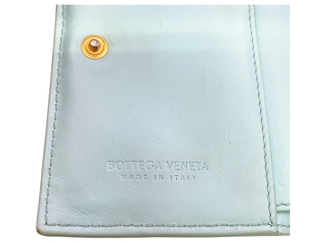 Billetera bi-fold Cassette de Bottega Veneta Verde - vista 10