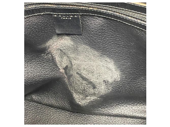 Céline Borsa Macadam con logo Circle di CELINE Nero - vista 12