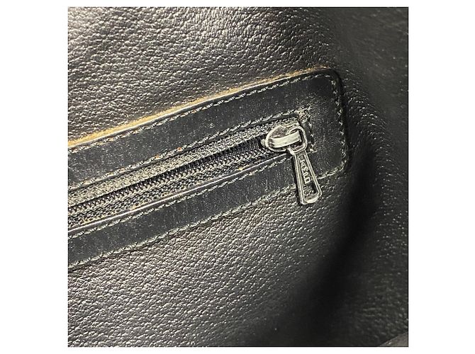 Céline Borsa Macadam con logo Circle di CELINE Nero - vista 14