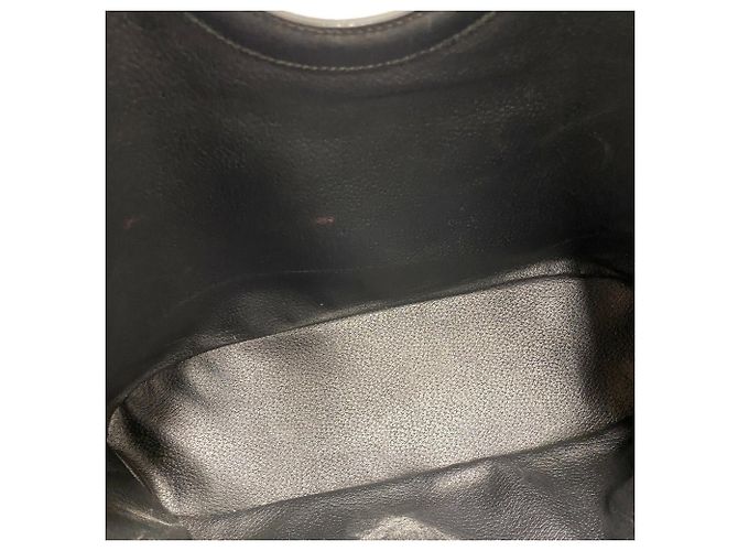 Céline Borsa Macadam con logo Circle di CELINE Nero - vista 8