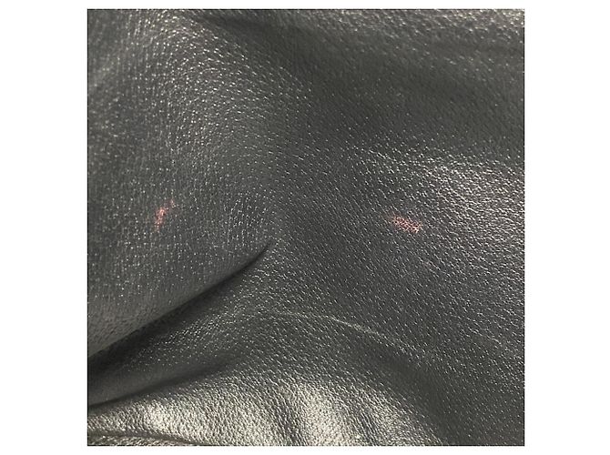 Céline Borsa Macadam con logo Circle di CELINE Nero - vista 9