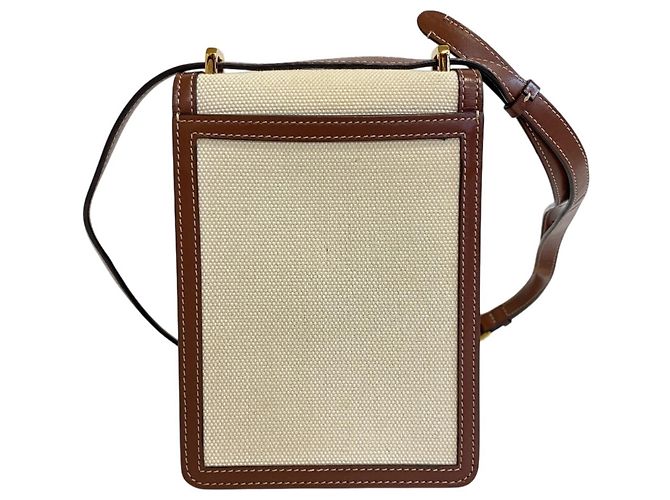 Borsa a Spalla Robin Brown Tory Burch Marrone - vista 2