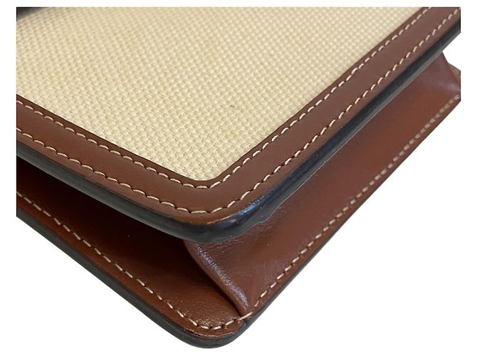 Borsa a Spalla Robin Brown Tory Burch Marrone - vista 3