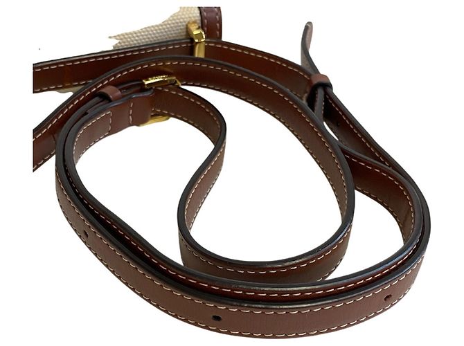 Borsa a Spalla Robin Brown Tory Burch Marrone - vista 5