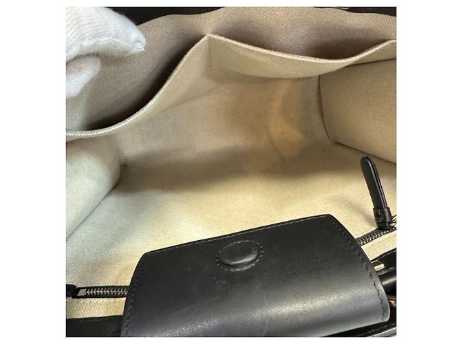Borsa Tote Logo NS Jimmy Choo Nero - vista 10
