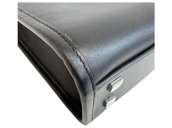 Borsa Tote Logo NS Jimmy Choo Nero - vista 4
