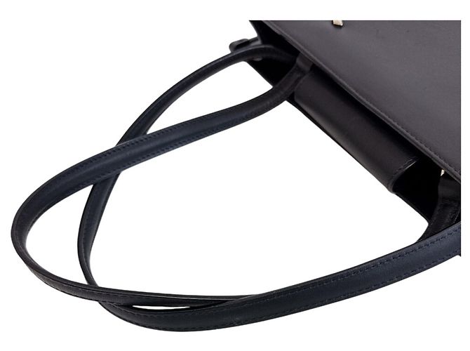 Borsa Tote Logo NS Jimmy Choo Nero - vista 9
