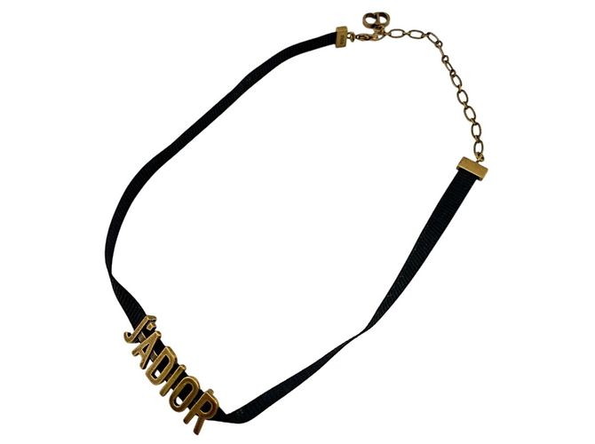 Choker Dior J'A di Christian Dior Nero D'oro - vista 2