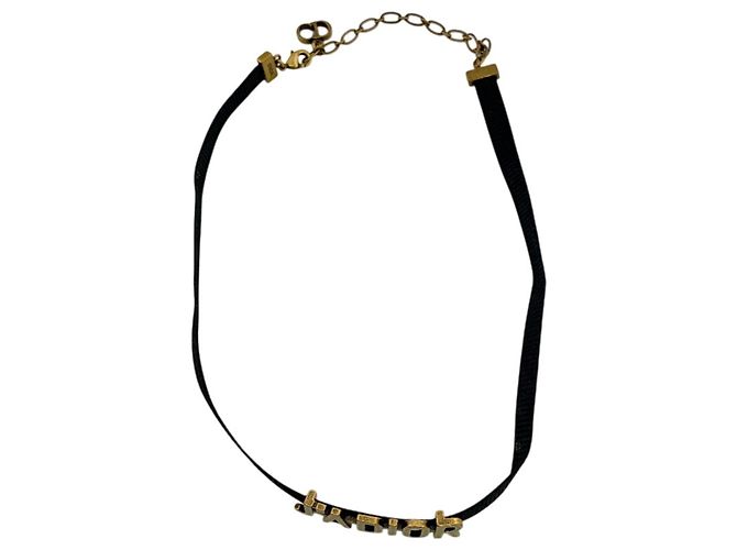 Choker Dior J'A di Christian Dior Nero D'oro - vista 6