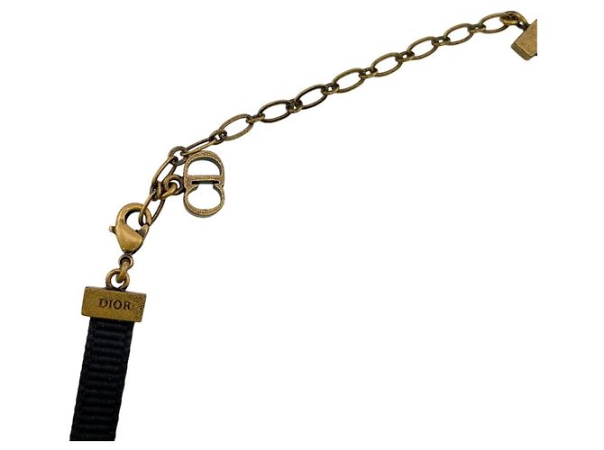 Choker Dior J'A di Christian Dior Nero D'oro - vista 7