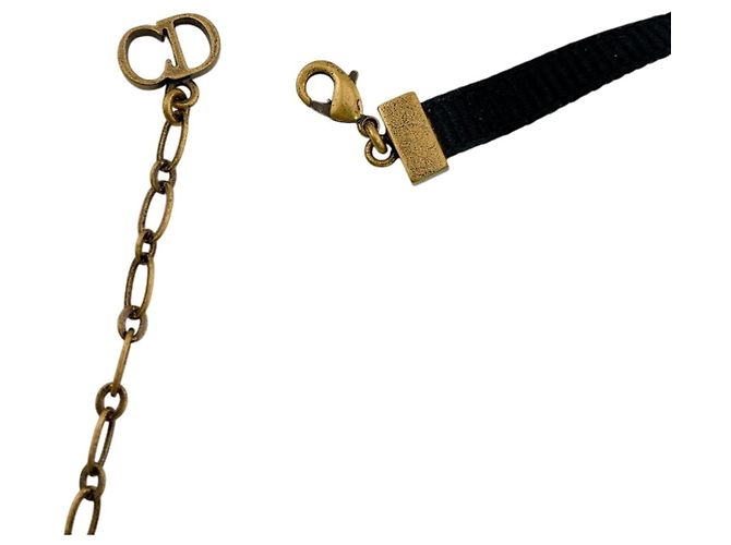Choker Dior J'A di Christian Dior Nero D'oro - vista 8