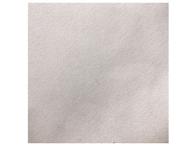 Prada Logo Tote Bag Canvas Weiß Grün Hellblau - Ansicht 13