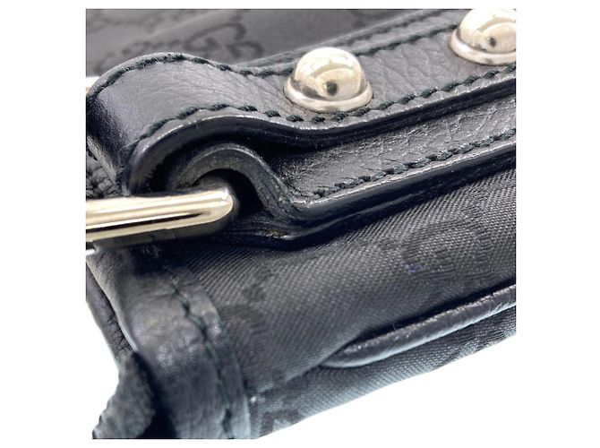 Borsa a Spalla in Nylon Gucci Nero - vista 13