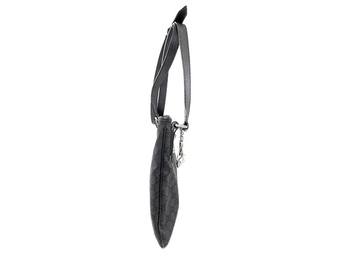 Borsa a Spalla in Nylon Gucci Nero - vista 3