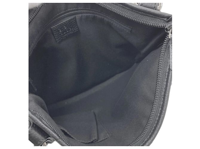 Borsa a Spalla in Nylon Gucci Nero - vista 5