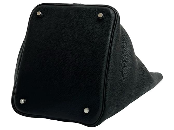 Borsa Hermès Picotin Lock MM Nero - vista 8