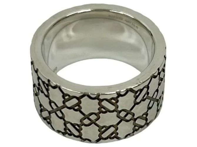 Hermès HERMES Chaine d'Ancre Attelage Ring Silber - vista 6