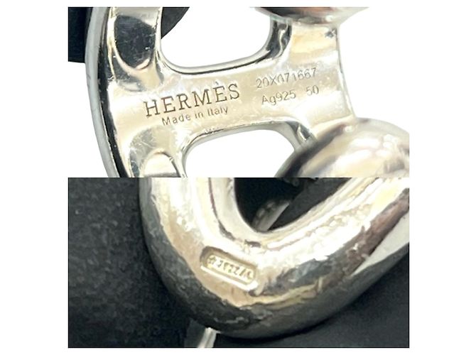 Hermès Hermes Osmos Bandring aus Sterlingsilber 925 - Ansicht 3