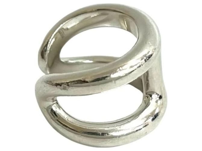 Hermès Hermes Osmos Bandring aus Sterlingsilber 925 - Ansicht 4