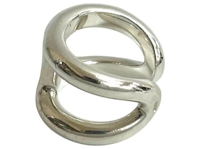 Hermès Hermes Osmos Bandring aus Sterlingsilber 925 - Ansicht 5