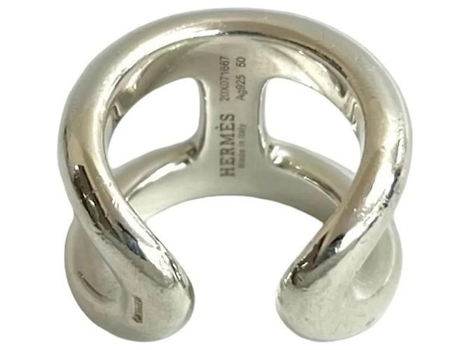 Hermès Hermes Osmos Bandring aus Sterlingsilber 925 - Ansicht 6